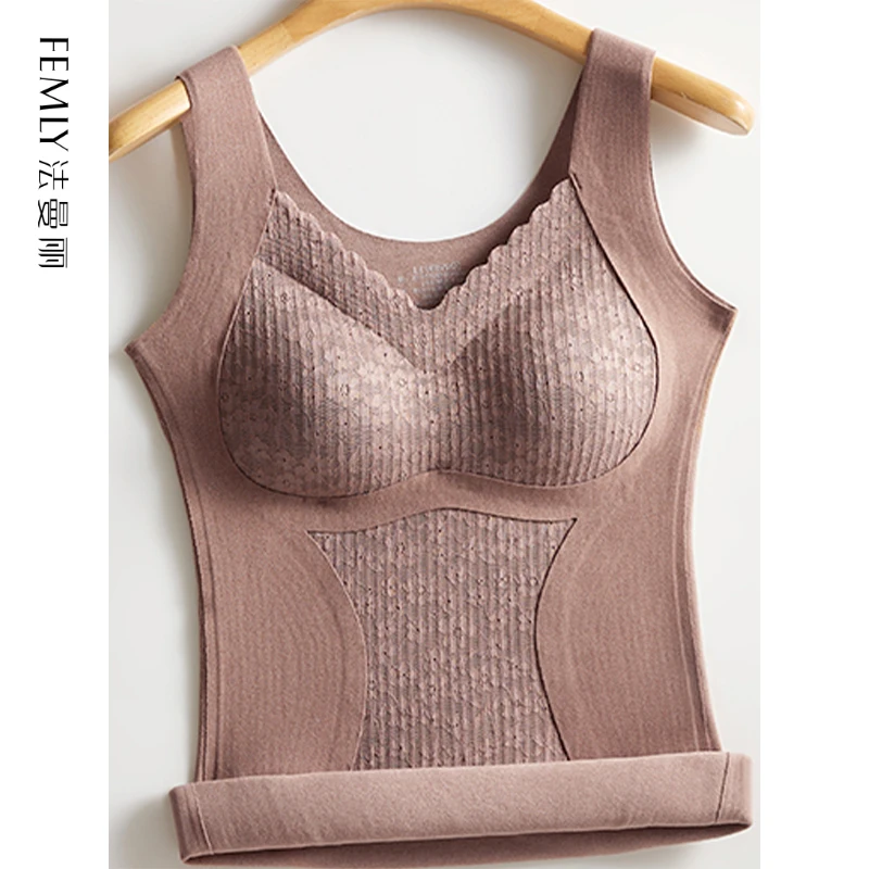 FEMLY法曼丽 2023秋冬气质百搭保暖打底背心NY621