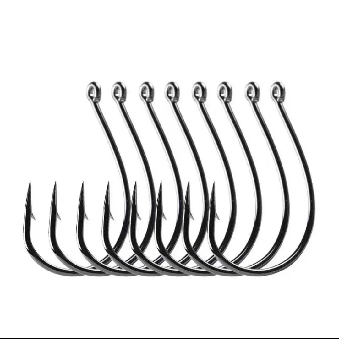 10枚装倒钓wacky鲈鱼鳜鱼翘嘴鱼钩