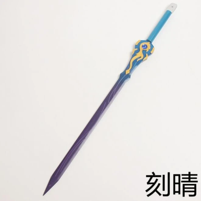 Cosplay道具动漫游戏周边竹质玩具原神武器刻晴白经津天空之刃