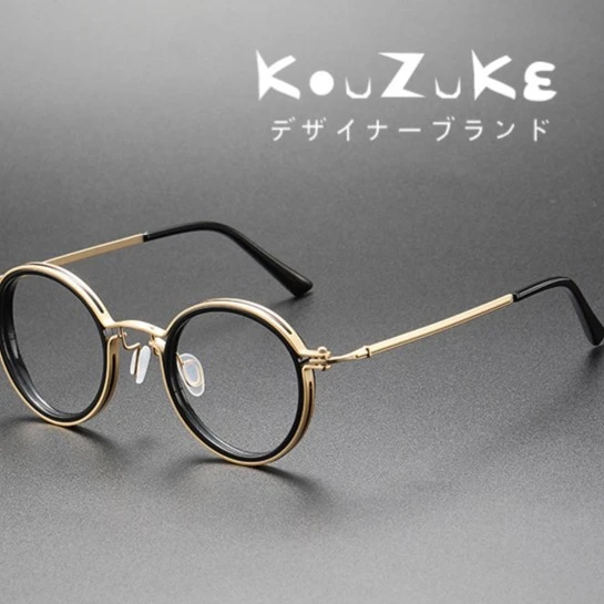 深圳横岗源头小众设计师款式眼镜 TAVAT复古超轻日系方框时尚潮流