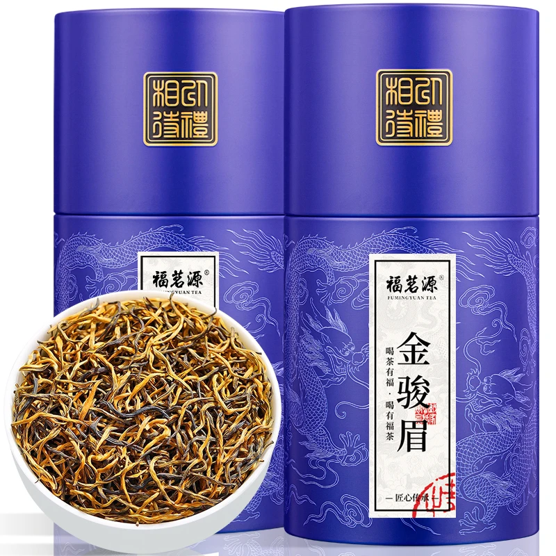 福茗源 金骏眉红茶 新茶正宗福建南平红茶浓香蜜香型茶叶罐装500g