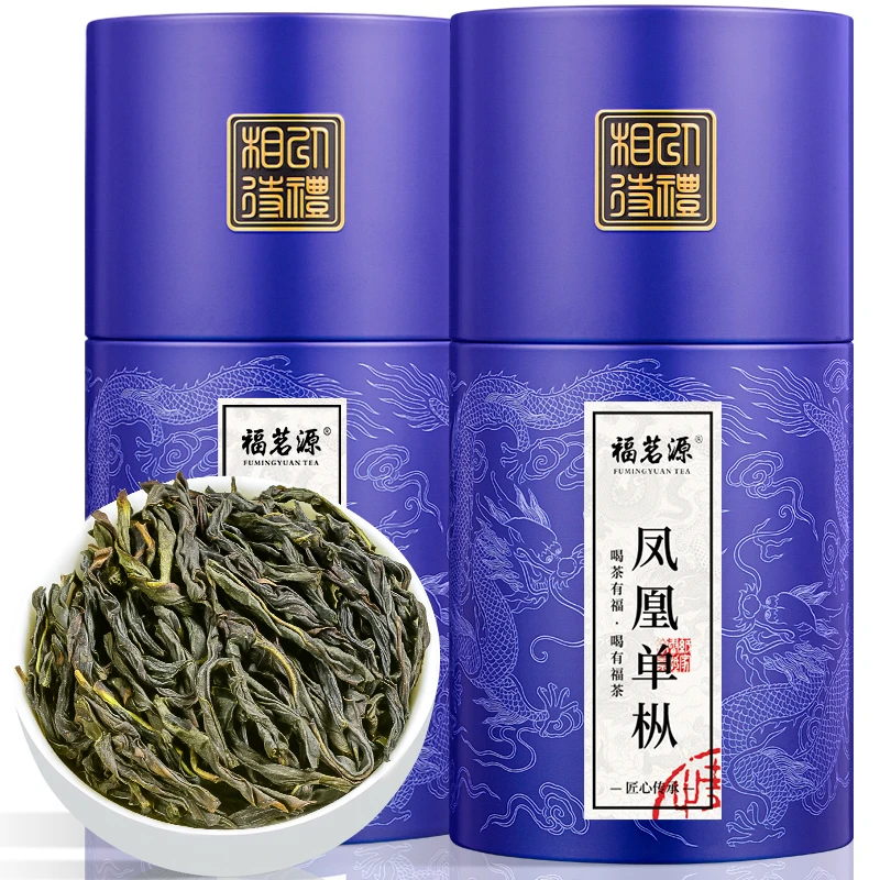 福茗源 凤凰单枞 特级鸭屎香乌龙茶新茶潮州乌岽单丛茶叶罐装300g