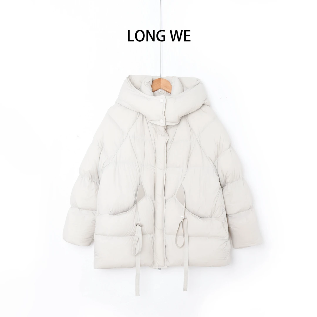 热气球 匈牙利进口95白鹅绒鹅绒服冬季保暖连帽羽绒服WE22149