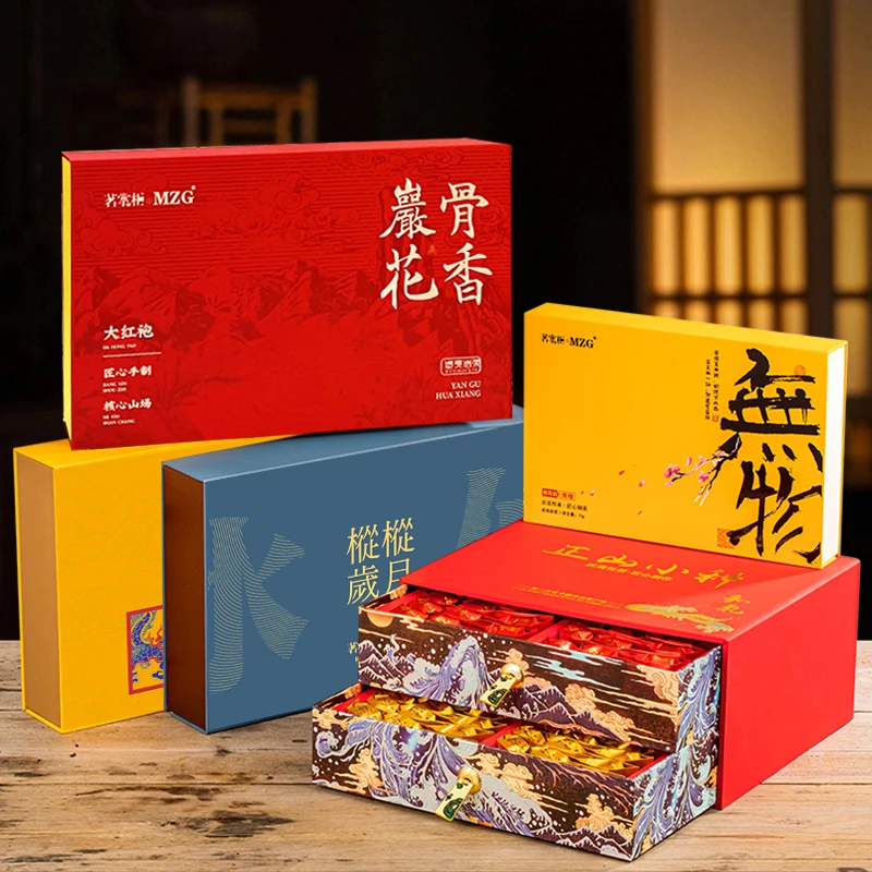 【百万补贴】武夷山茶叶大红袍肉桂水仙乌金骏眉正山小种红茶