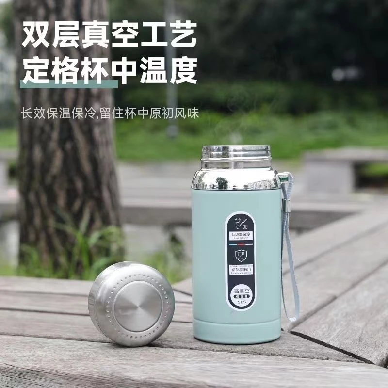 B255新款316不锈钢大容量保温杯男女士家用办公水杯户外便携车载