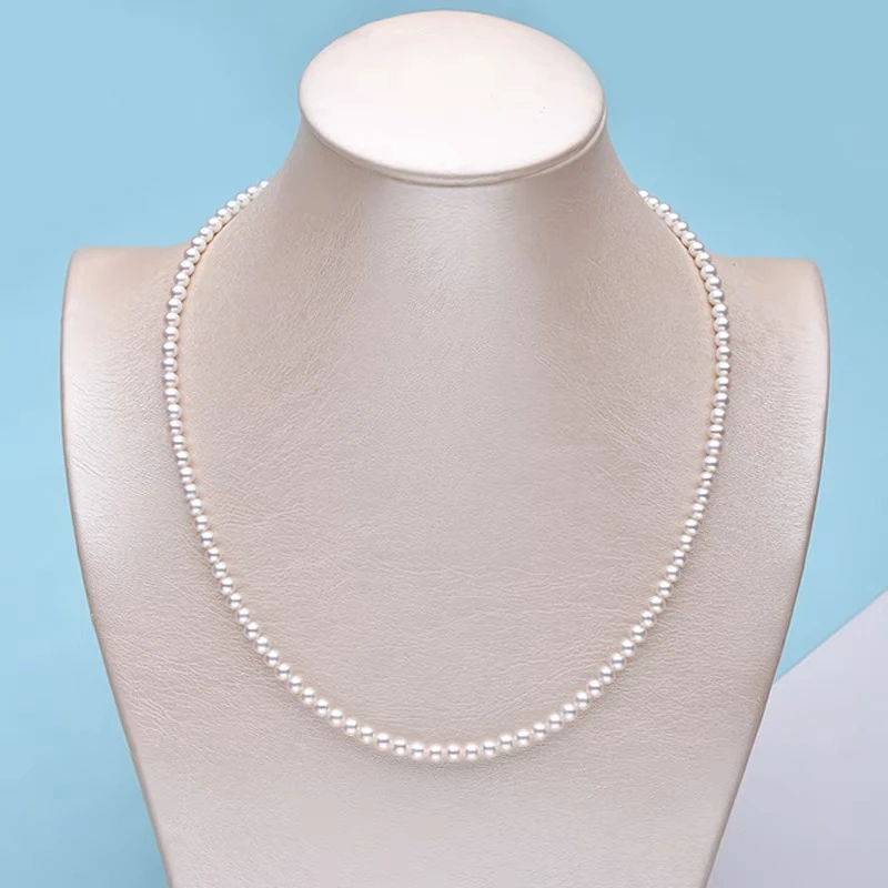 18K金肖邦延长链2-10mm  镜面极强冷白光 正圆小米链