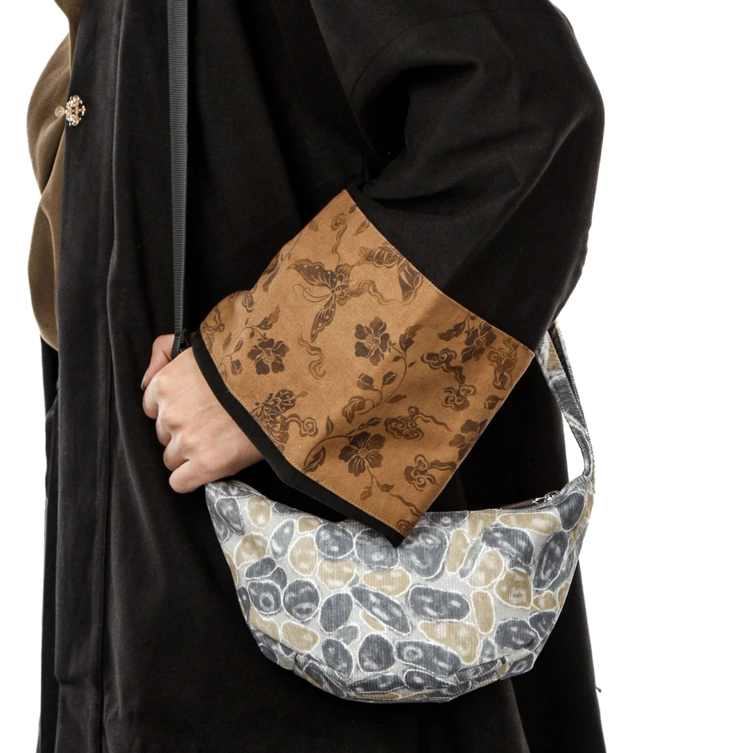 无则艺【mini饺子包】这家布包很艺术|小众原创潮流印花单包时尚