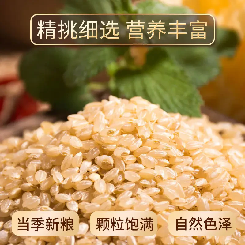 陕北老品种糙米  煮粥 煲汤农家自种 五谷杂粮