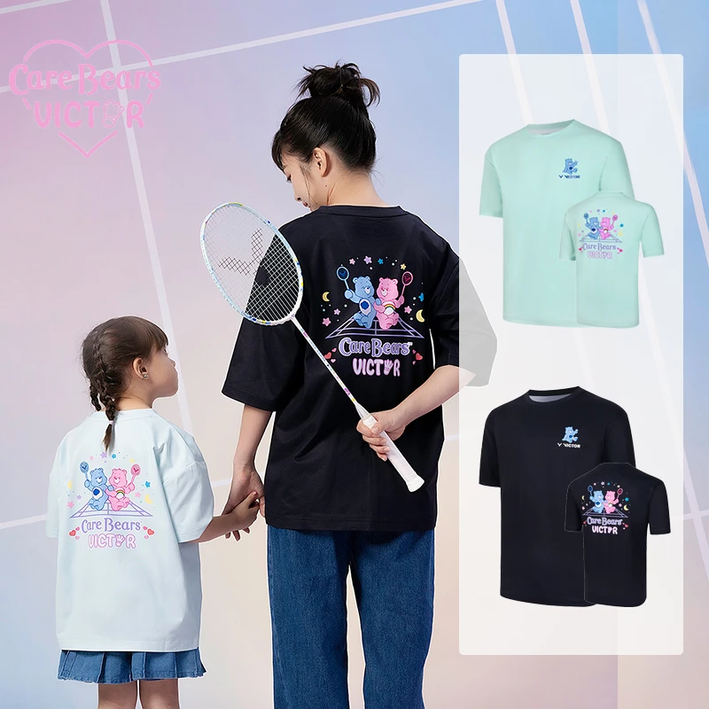 VICTOR/威克多爱心熊Care Bears联名T-4502CBC联名羽毛球服速干