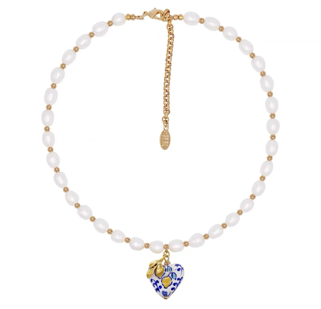 合金项链 菠萝中古项链