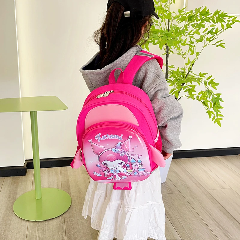 新款库洛米减负护脊双肩包男宝入园奥特曼幼儿园书包女出游儿童包