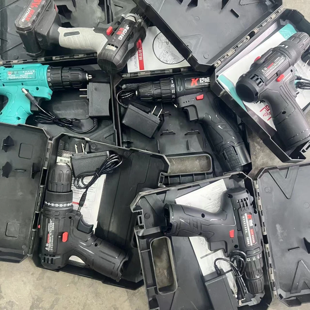 浮力       家用锂电钻手电钻电动螺丝刀充电式工具 GZ