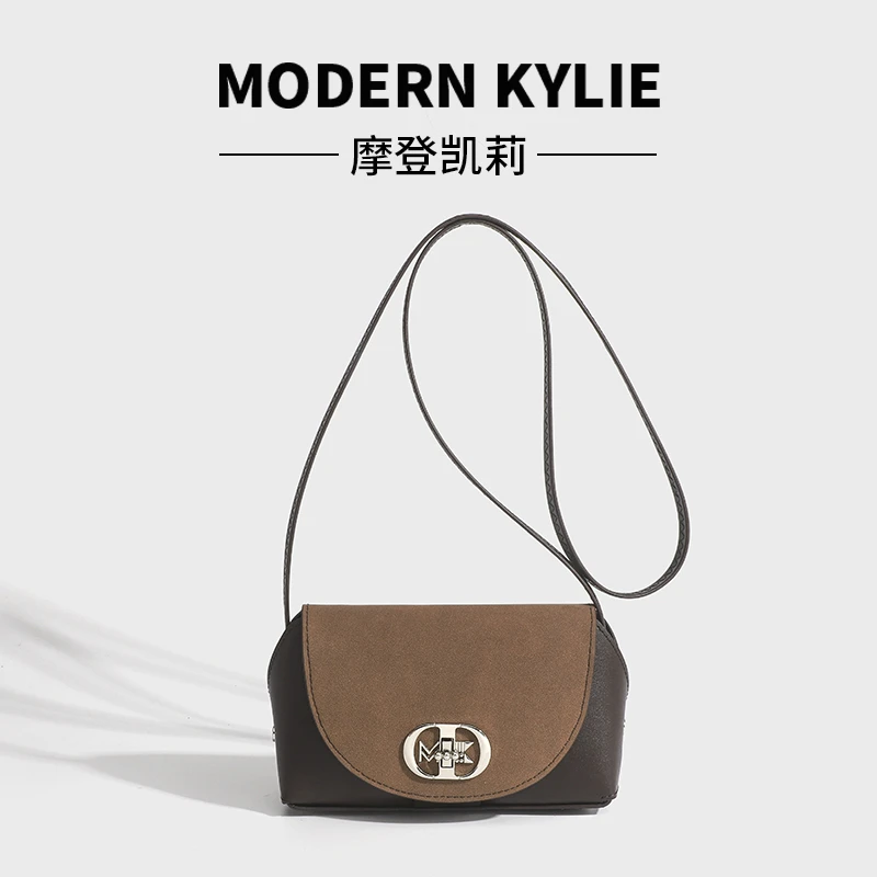 银色牛皮托特包时尚女士（无礼盒）经典腋下单肩秋冬摩登包