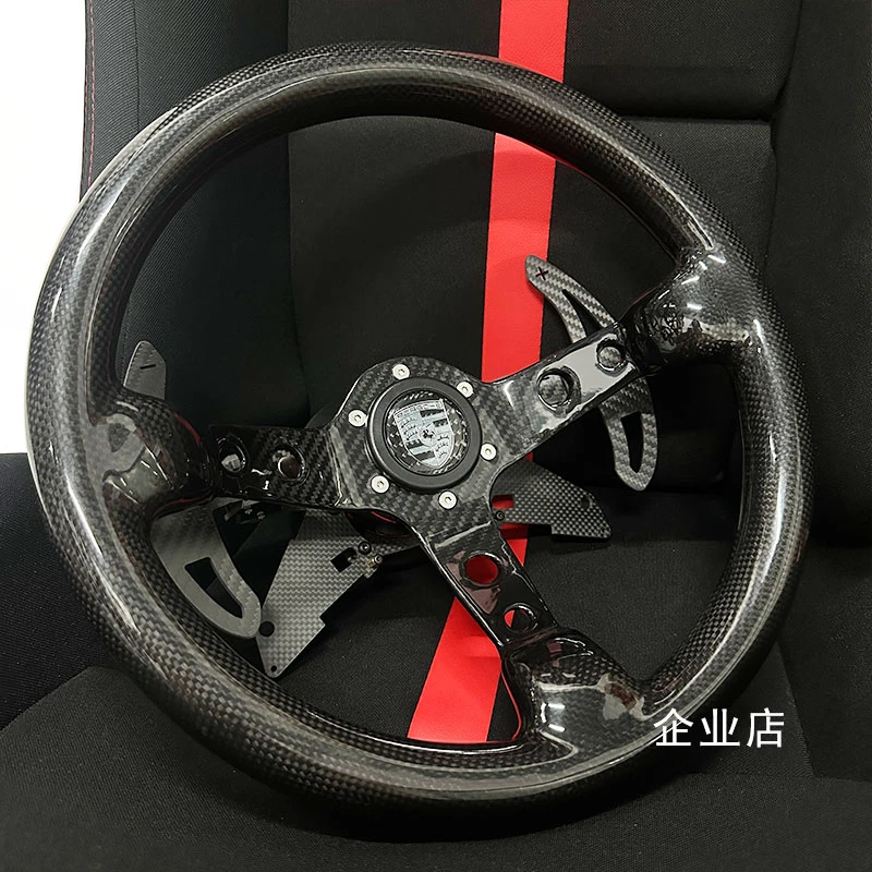 改装叮快拆方向盘 保留原厂多功能按键碳纤维支架高尔夫8专用套件