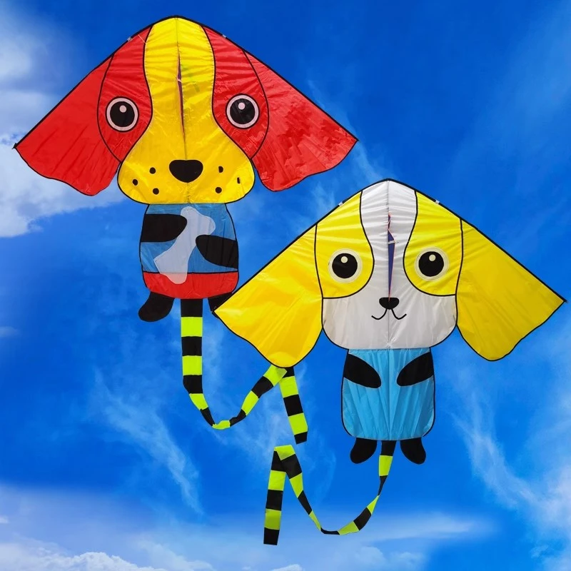 潍坊风筝2023新款小黄狗儿童风筝微风好飞易飞新手初学者大人可用