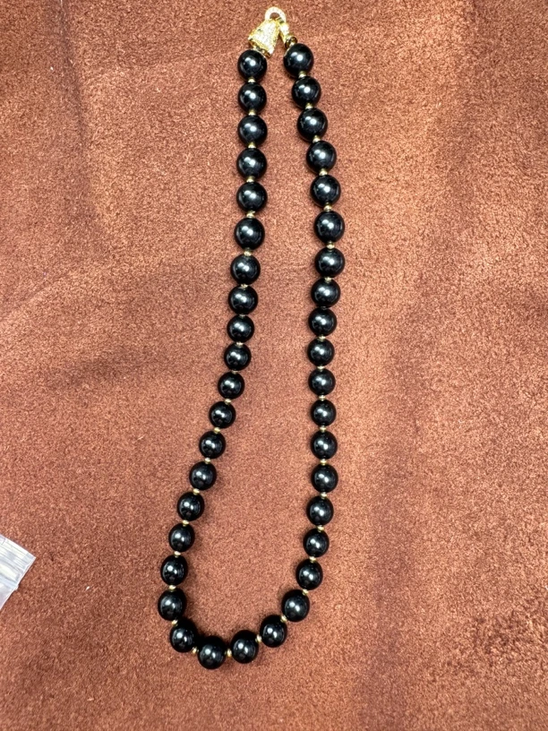 推荐款黑色项链 e820