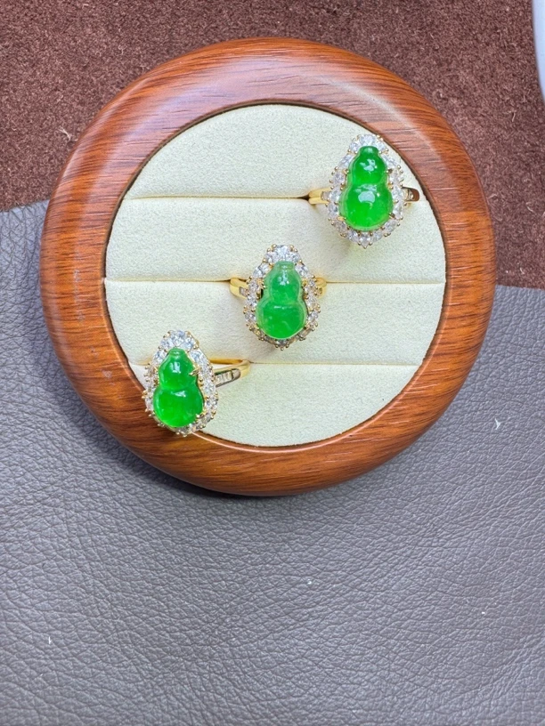 推荐款翡翠戒指 F176