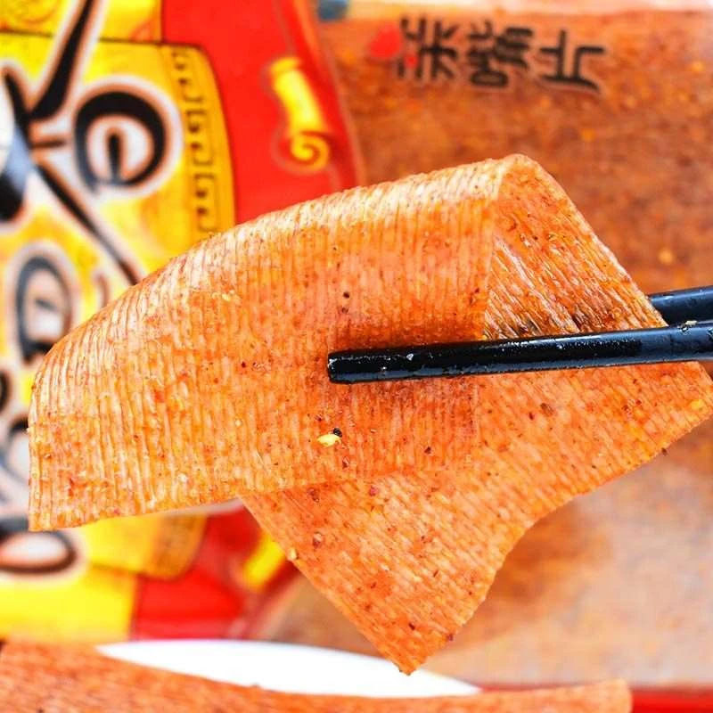 毛劲松嘴巴香辣条8090后儿时怀旧麻辣小零食小吃