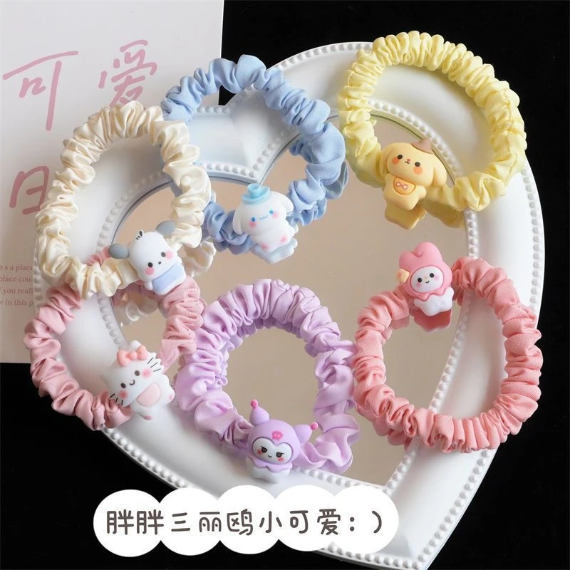 可爱玉桂狗美乐蒂发圈卡通三丽鸥发绳网红ins头绳简约