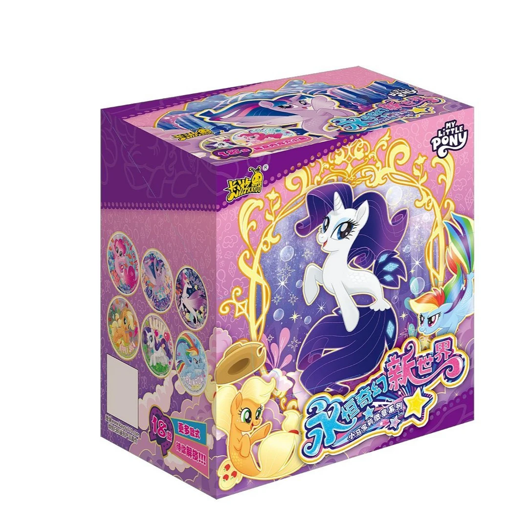 T【徽章】卡游小马宝莉永恒奇幻新世界可爱盲盒