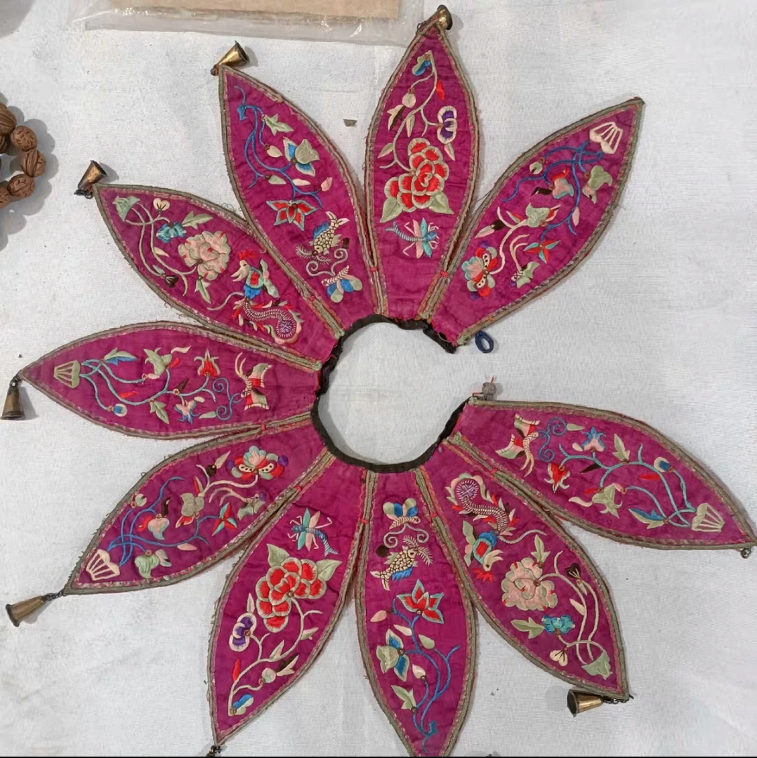 手工刺绣老绣披肩