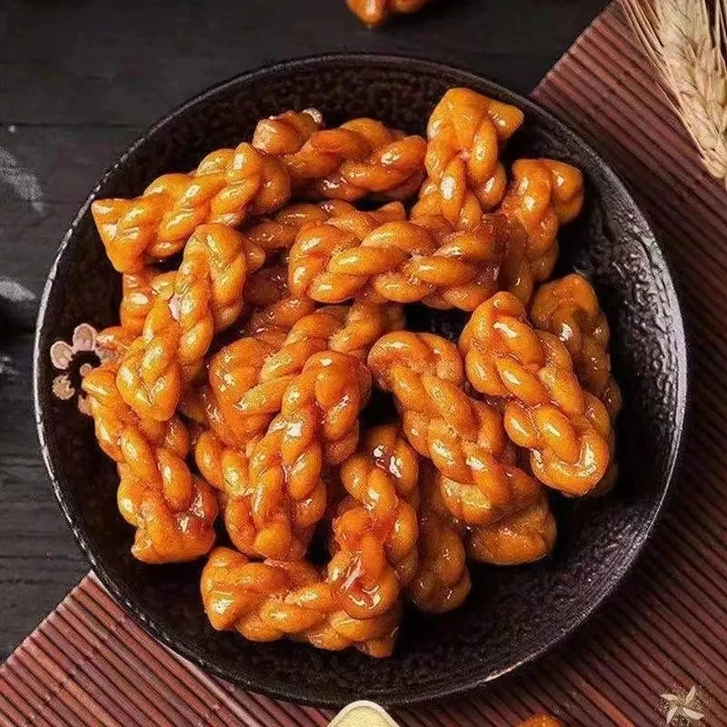 小店专属香酥小麻花单独包装休闲食品酥脆麻辣口味