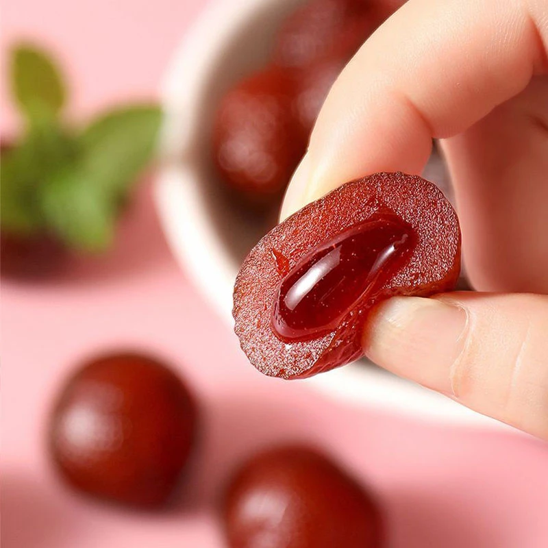 新品 爆浆山楂独立包装夹心零食蜜饯清新清爽