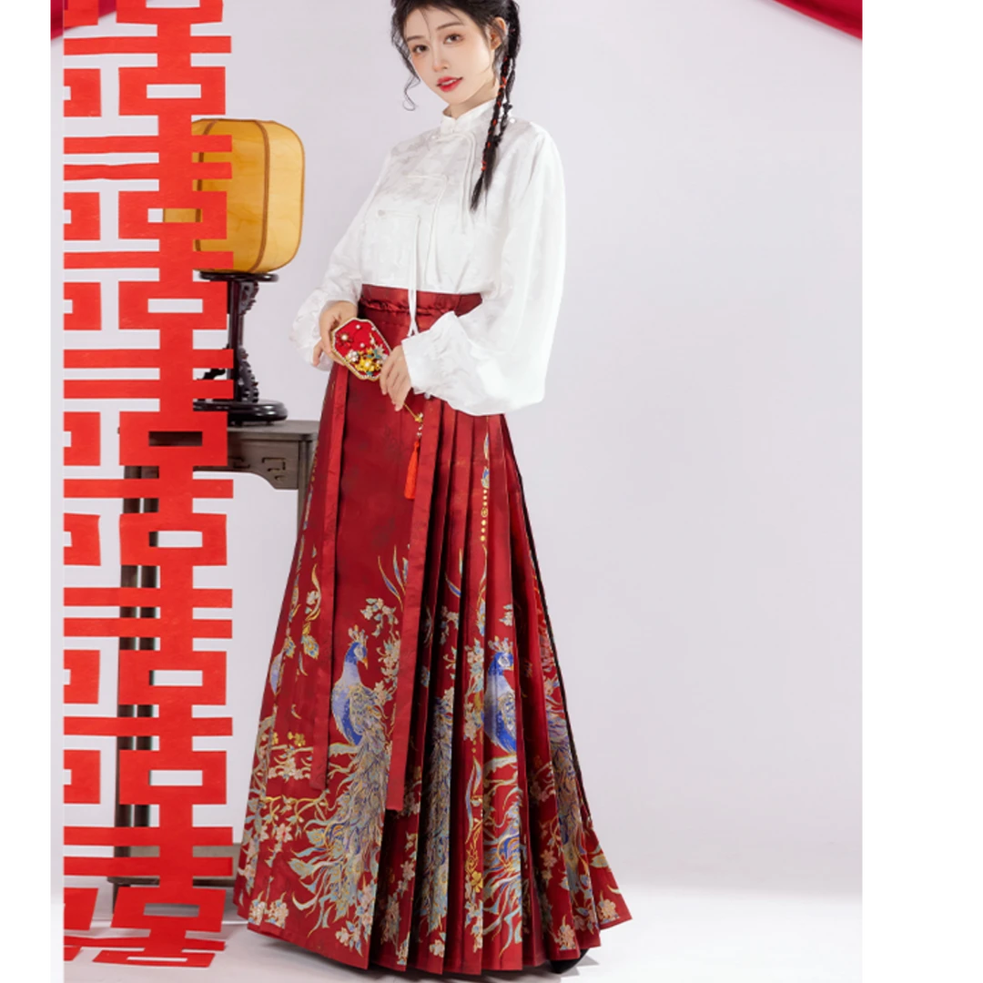 五五年开业大吉全场马面裙99套装敬酒159拍下备注衣服名字