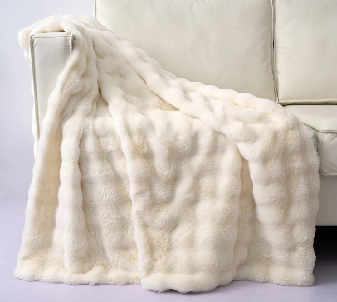 托斯卡纳泡泡兔毯子毛毯网红