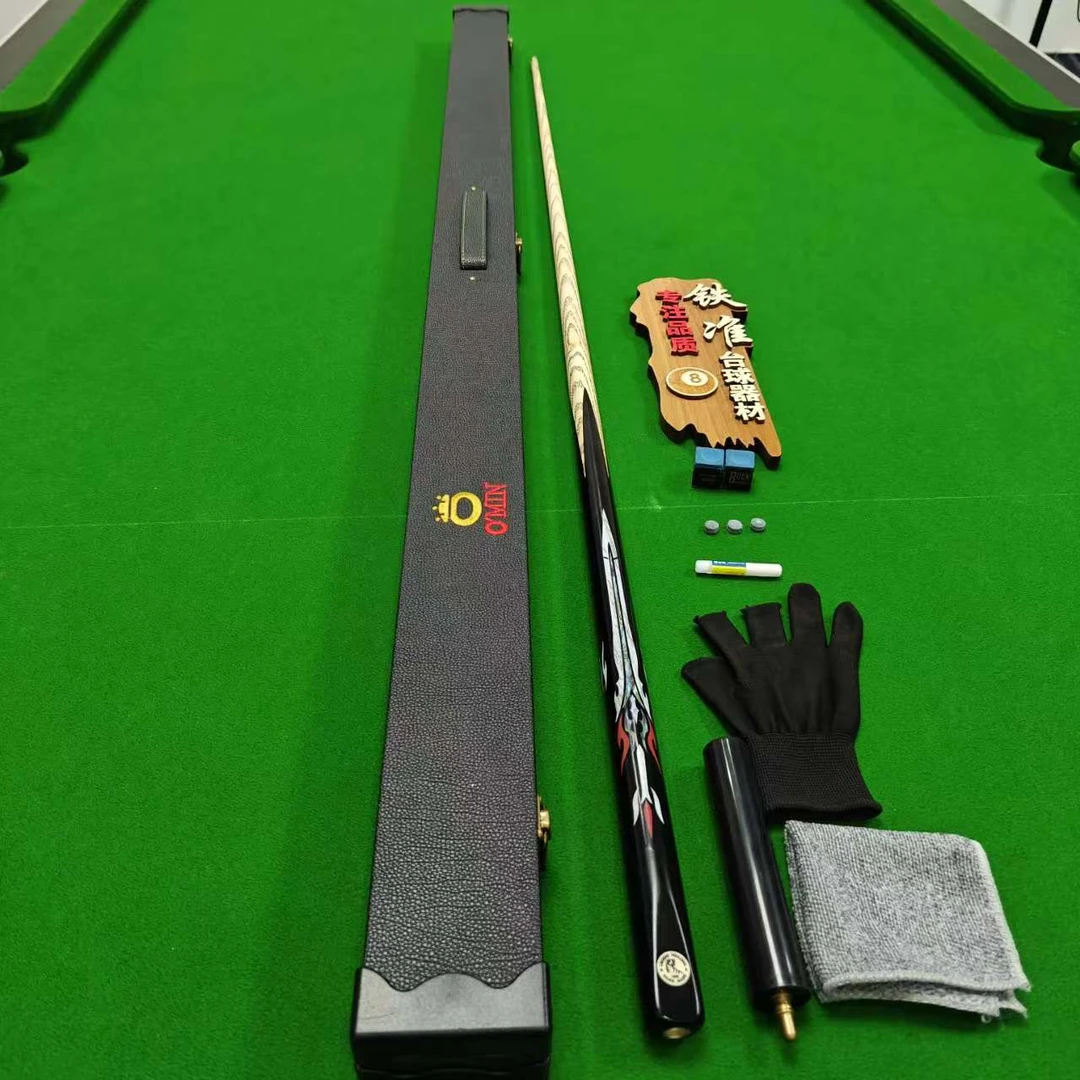 弑魔倚天剑战神台球杆通杆中式黑八桌球杆斯诺克小头手工杆台球