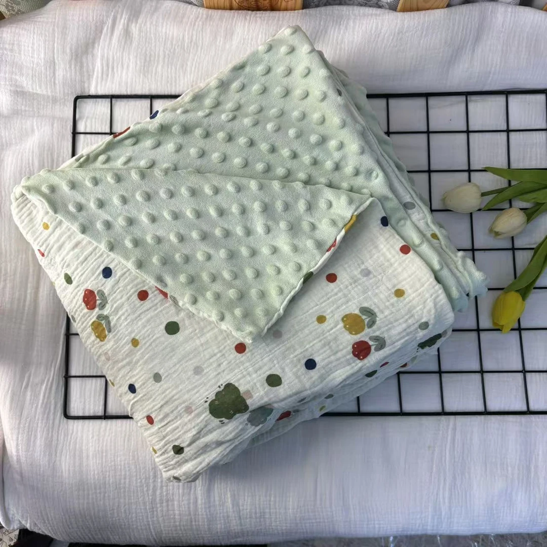 【高货福利】棉花糖皱皱纱豆豆被罩200*230