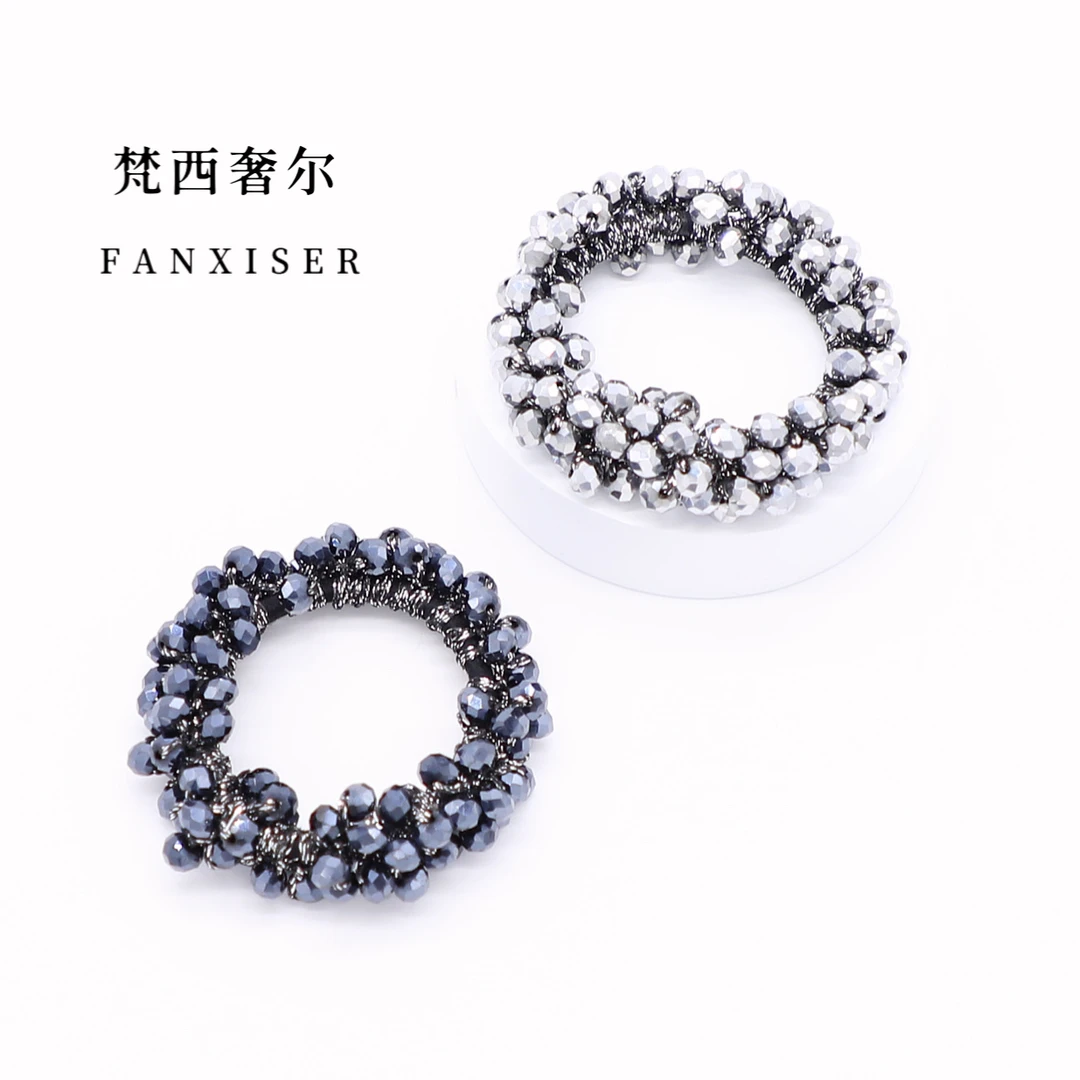 【云间月】时尚百搭气质经典发圈YM5490