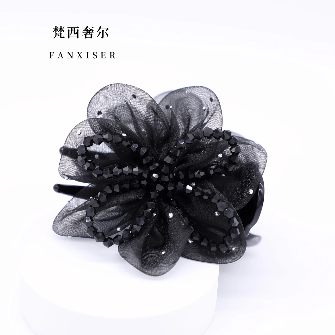 【路易斯巴黎王妃】YM5284轻奢高级感丸子夹