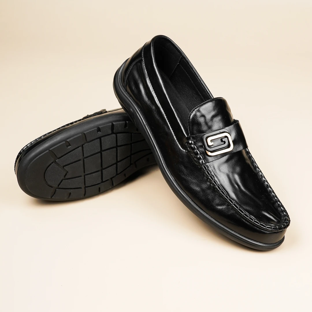 【夏季必备】2025新款豆豆鞋男鞋懒人舒适一脚蹬百搭透气鞋85116