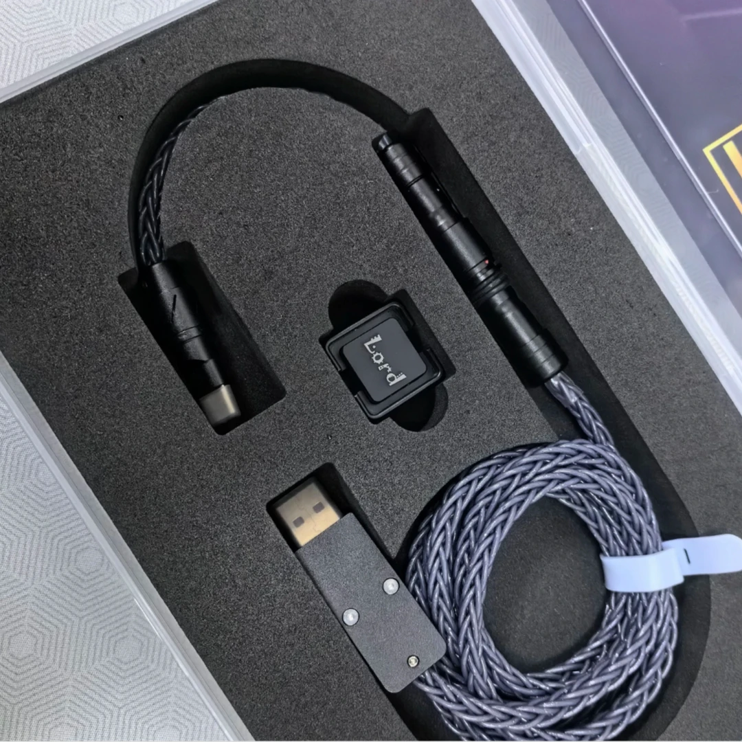winshop联名Lord外设单晶铜航插线typec1.5M长度客制化定制磁轴线