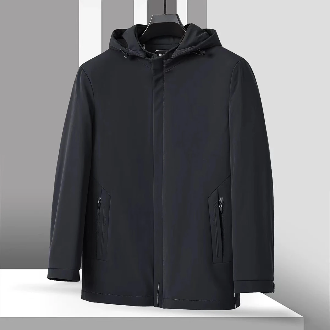 【双十一专享福利】男士蒂兰貂可拆卸一衣两穿派克服