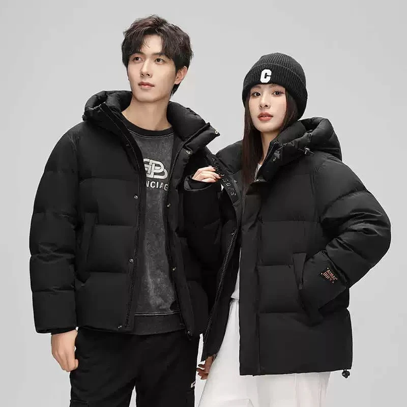 MARVELOUS PAUL 保罗黑曜石气凝胶鸭绒短款男女同款情侣款羽绒服