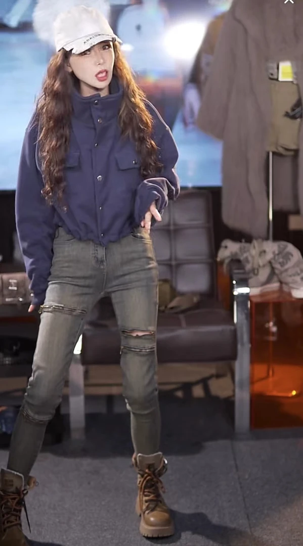 2024秋冬新款卫衣外套百搭显瘦工装夹克上衣