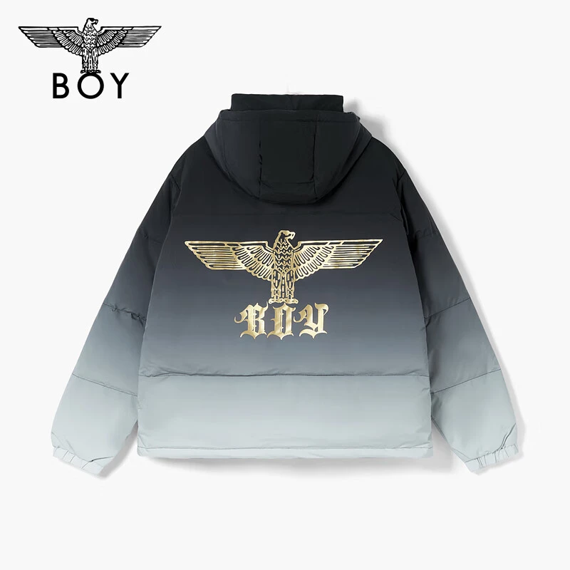【极光之恋】BOYLONDON电商款冬季外套渐变时尚保暖羽绒服   N28909