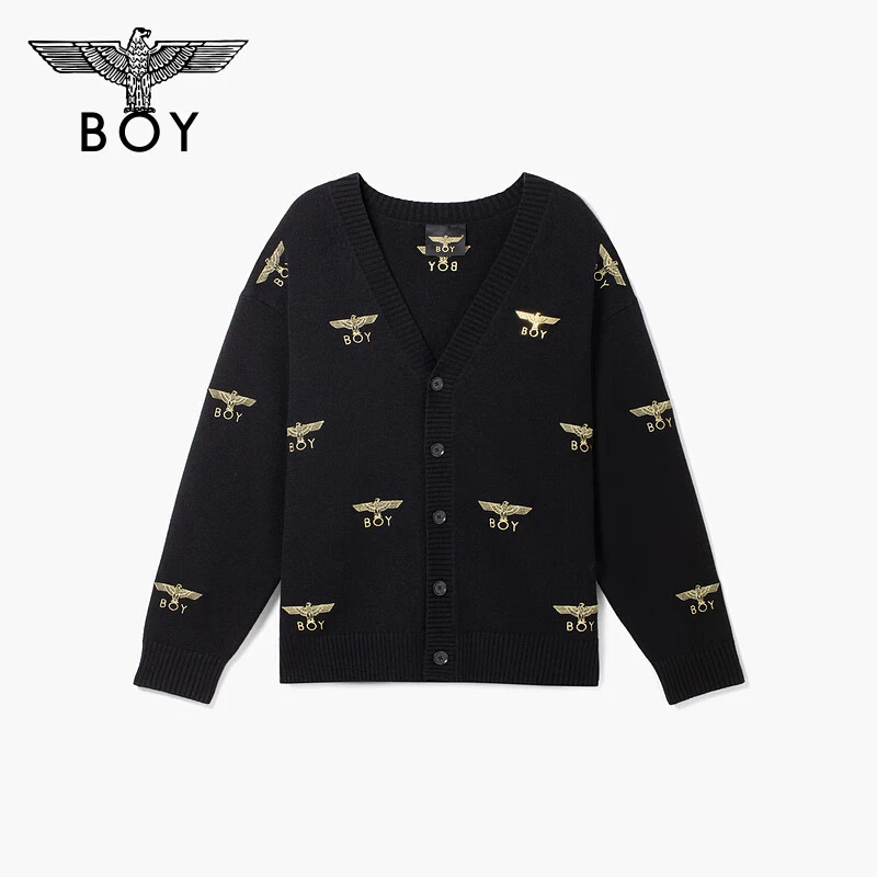 【贵公子】BOY重工潮流情侣秋慵懒感满印时尚N64901流光风