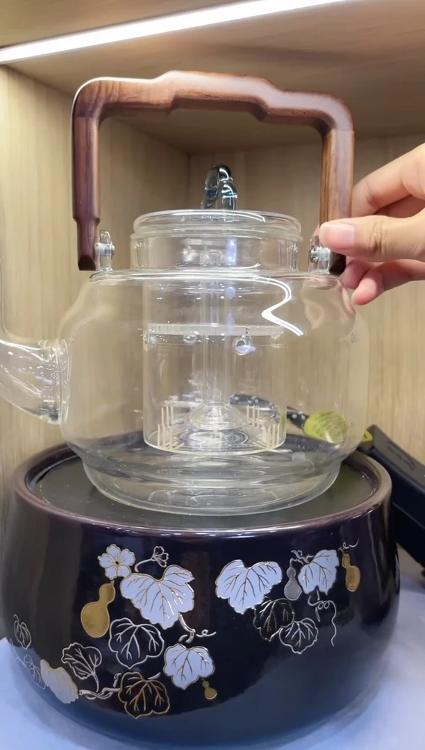 【闪购商品】套装两件套玻璃壶电陶炉