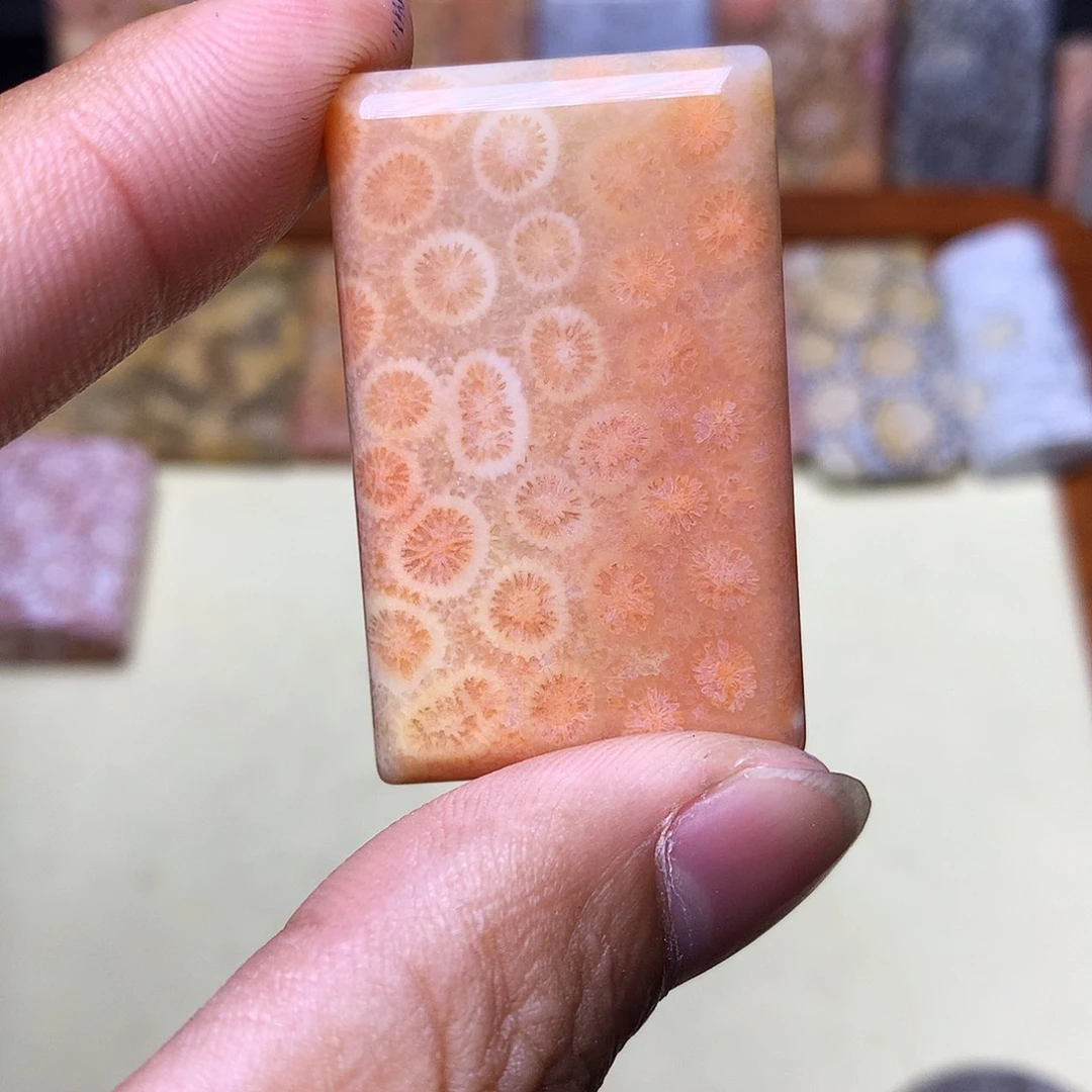 硅化玉珊瑚玉合金珈**霖