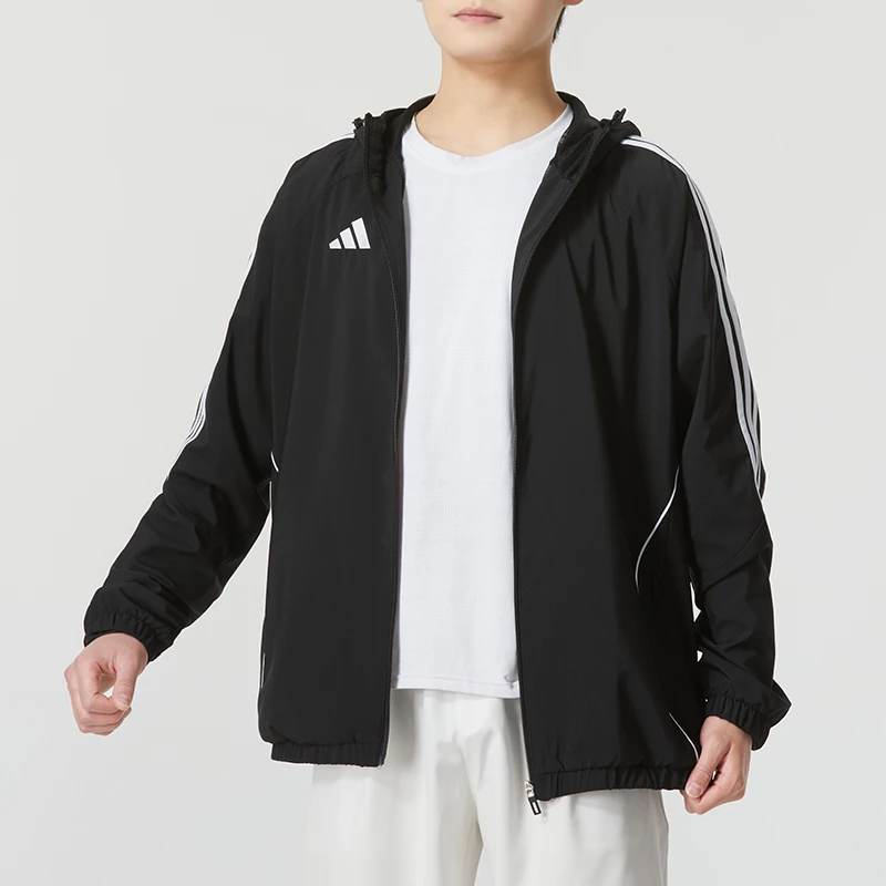 Adidas阿迪达斯夹克男秋季新款运动服跑步健身连帽外套IM8806