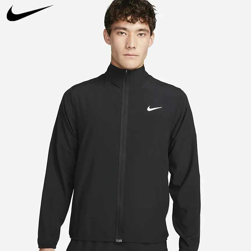 【精选】NIKE耐克外套男款上衣新款梭织薄款运动休闲夹克上衣FB7500