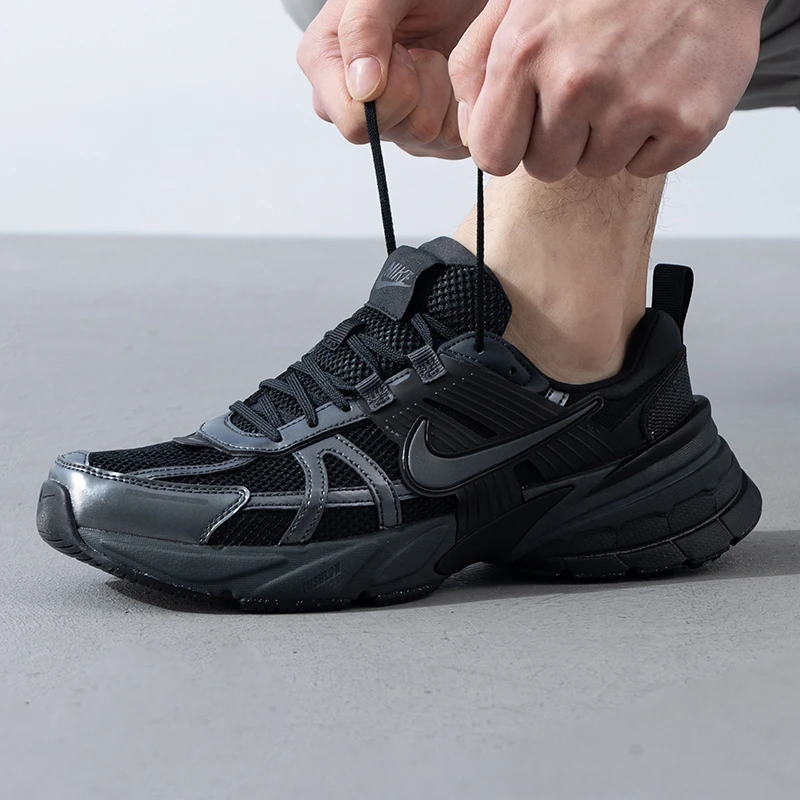 NIKE耐克男鞋新款V2K RUN运动鞋子黑武士老爹鞋复古休闲鞋 HJ4497