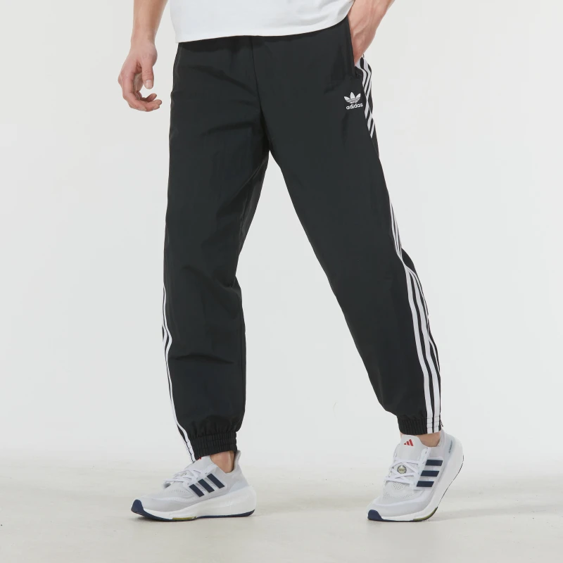 【达人专属】阿迪达斯三叶草男运动裤新款休闲收口梭织长裤IT2501