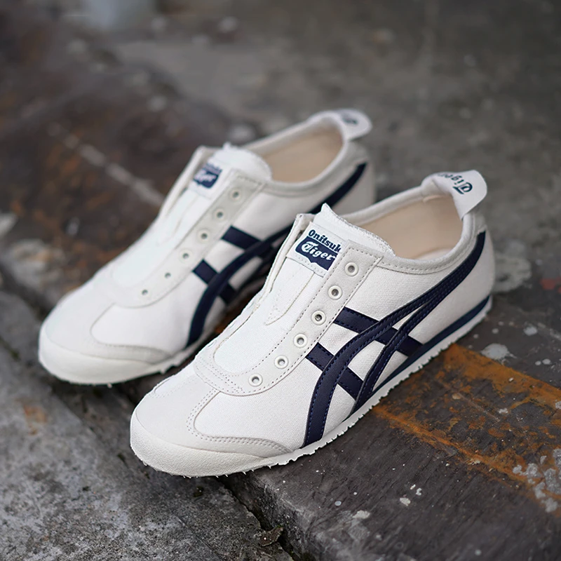 【达人专属】鬼塚虎帆布鞋男女鞋2024新款一脚穿轻便休闲鞋1183A360