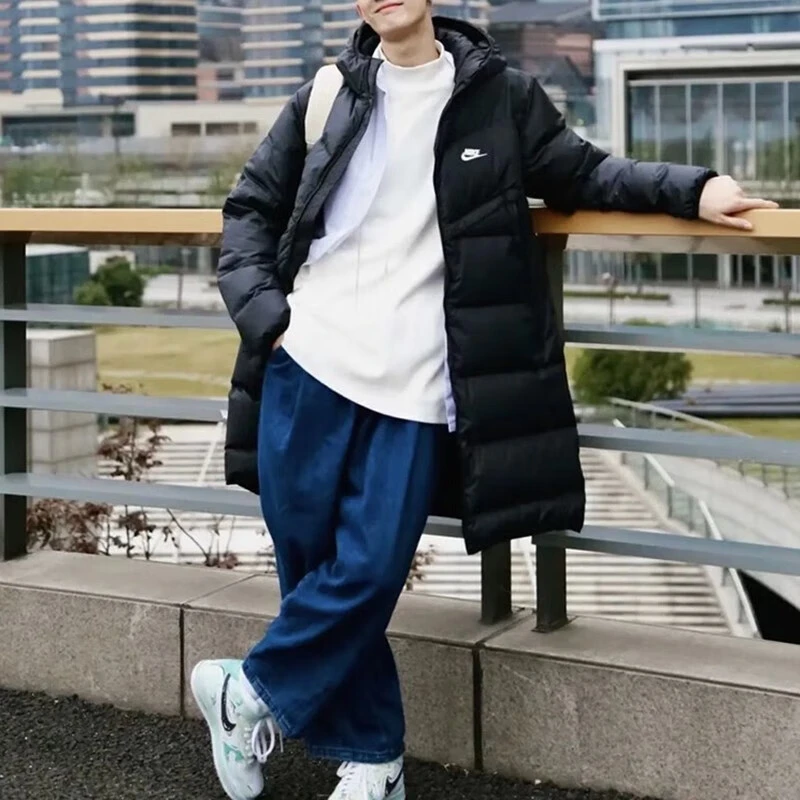 Nike耐克羽绒服男装2023冬季新款运动服户外保暖休闲外套时尚夹克