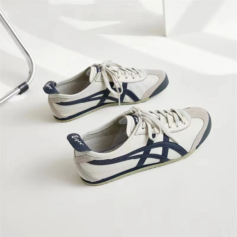 【鬼塚虎】MEXICO 66情侣休闲鞋运动鞋低帮透气复古德训鞋 1183C102