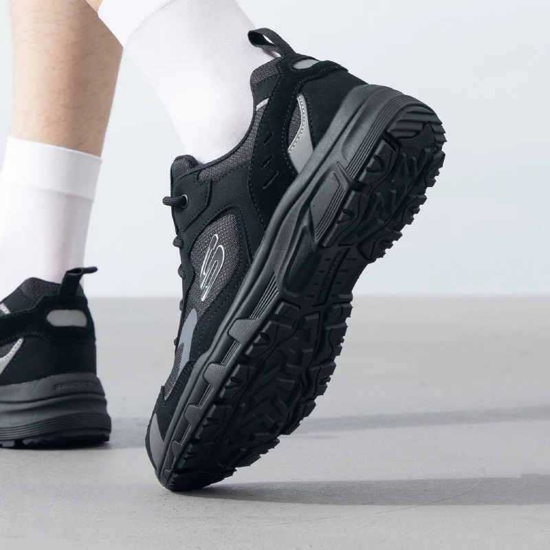 【达人专属】斯凯奇运动鞋男2024新款休闲鞋轻便耐磨健身跑步鞋